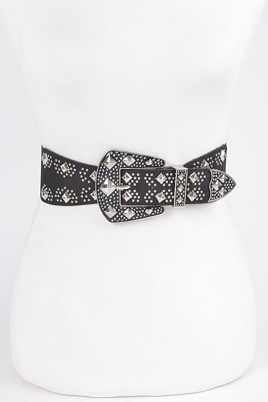 Metal Studded Belt PLUS SIZE