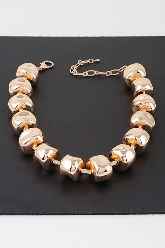 Abstract Cube Necklace