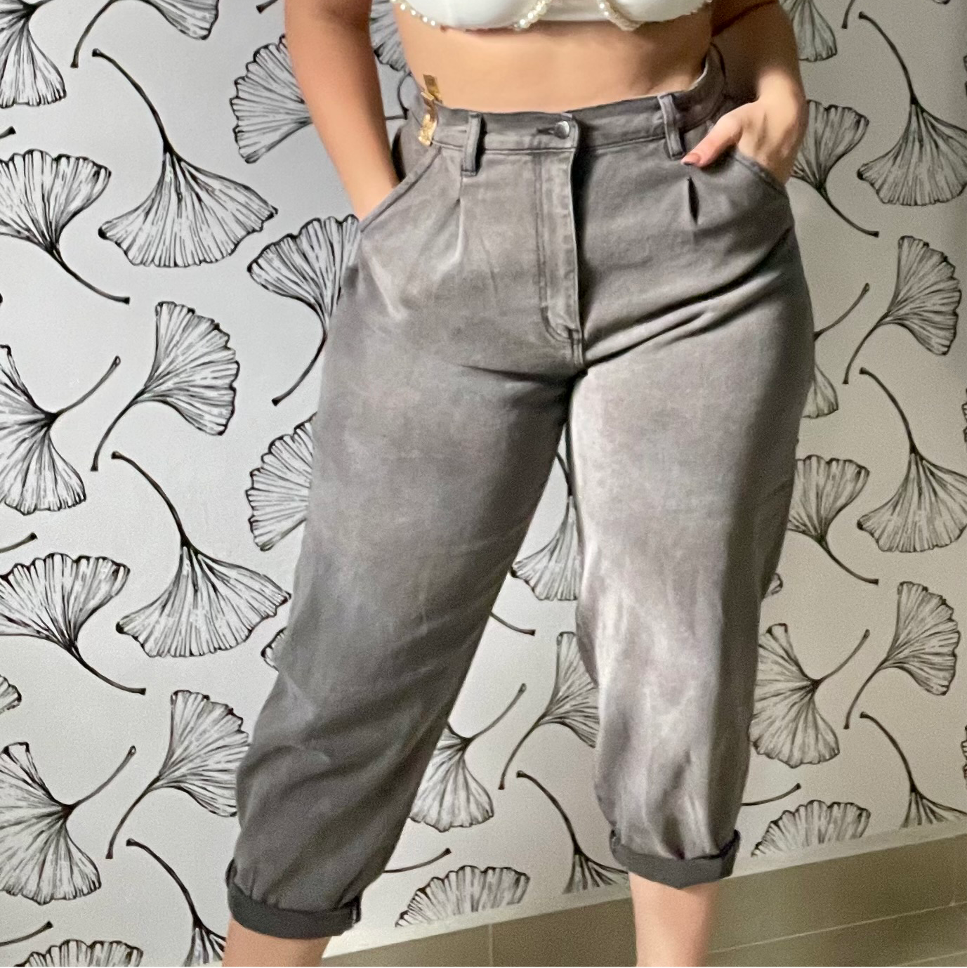 Slouchy Balloon Jean High Waisted