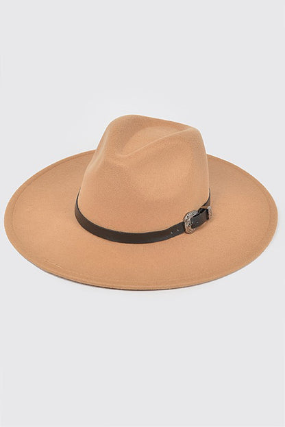 Belted Fedora Hat