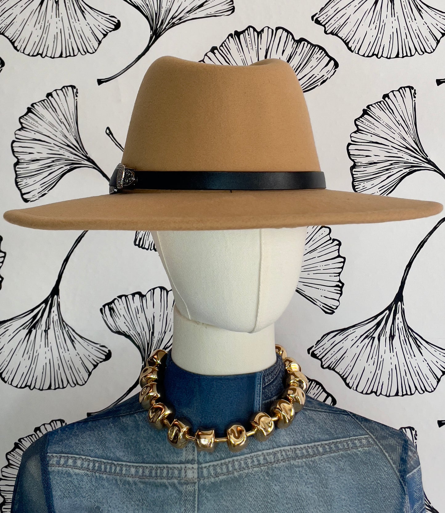 Belted Fedora Hat