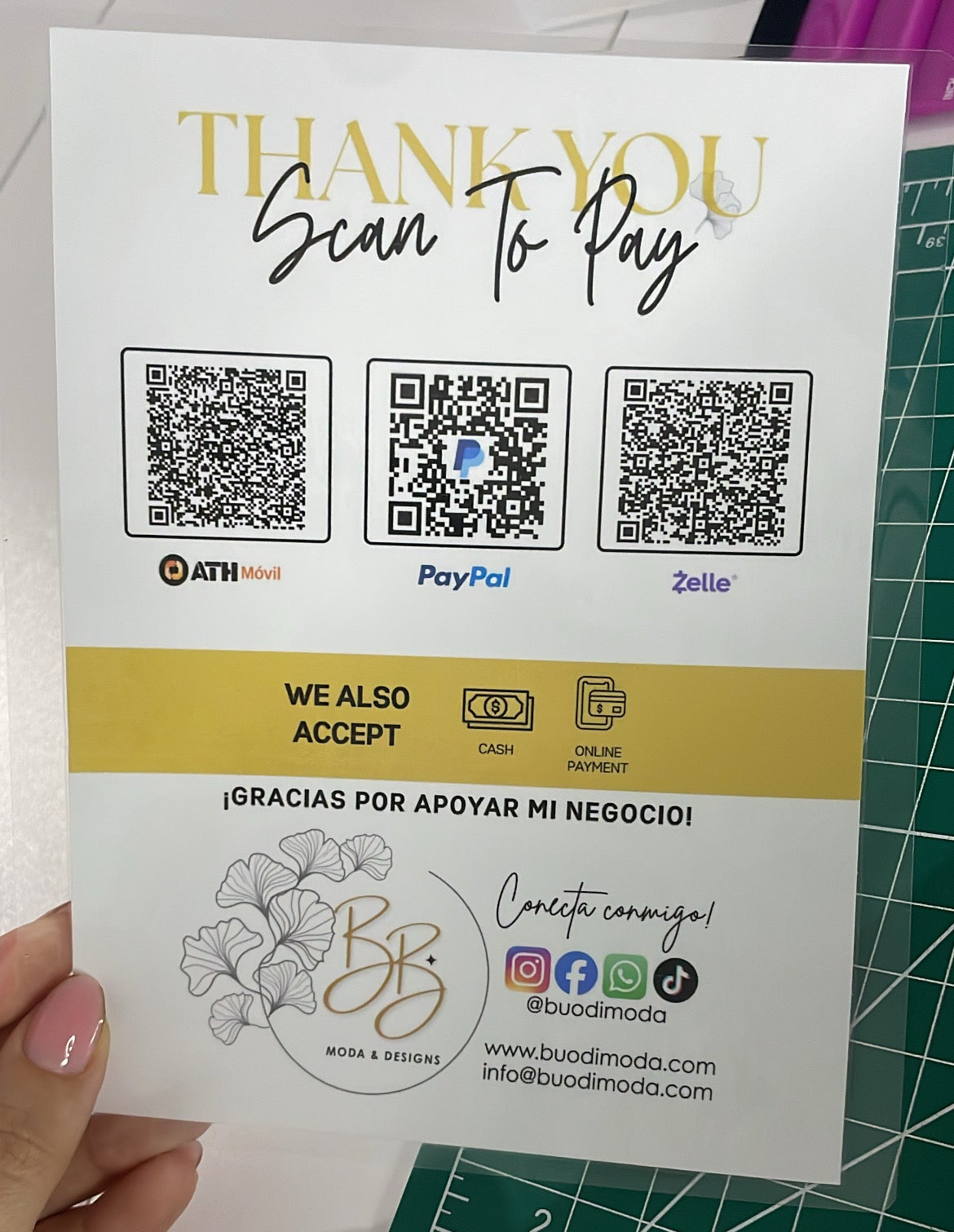 Impresión, Laminado y Crear Diseño en material grueso [CardStock]
