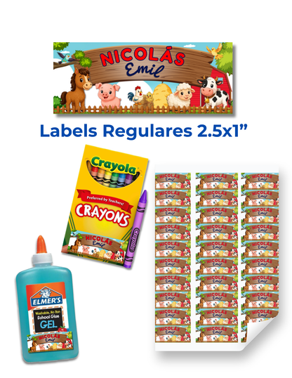 Etiquetas Escolares