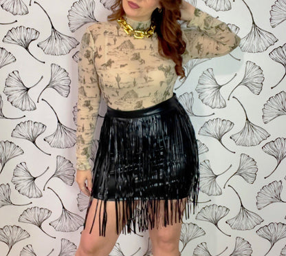 Fringe Skirt