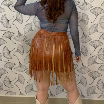 Fringe Skirt